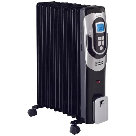 11 Fin Oil Filled Radiator 1000W/2500W With Timer