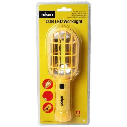 3W COB LED Caged Worklight (3AA)