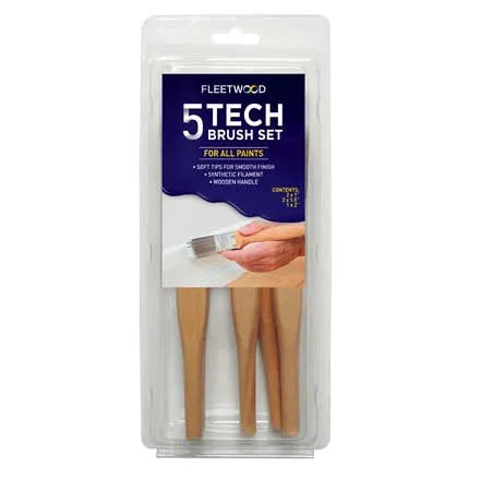 Fleetwood 5 Piece Tech Brush Set