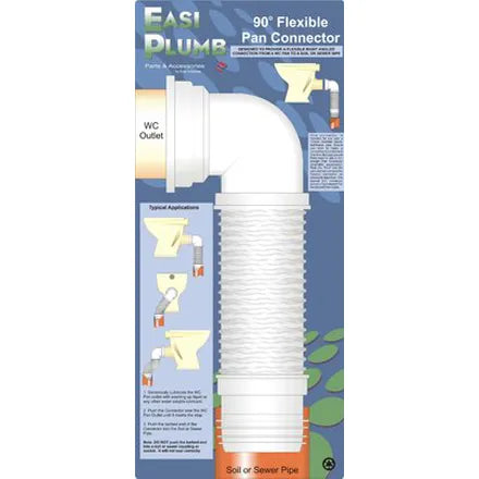 90 Deg Flexible Pan Connector