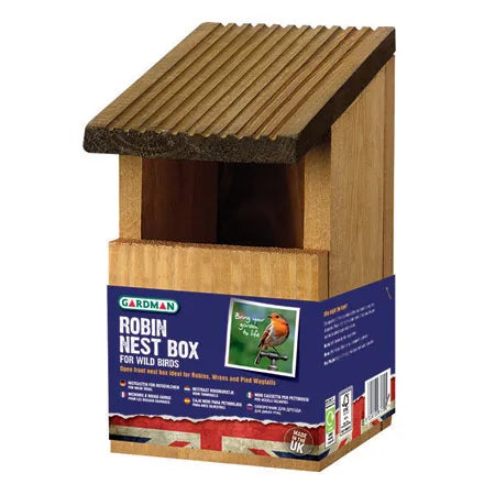 Peckish Robin Nest Box