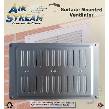 Airstream Adjustable Vent White or Aluminium