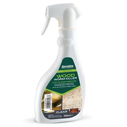 Barrettine Water Based Woodworm Killer 500ml Spray