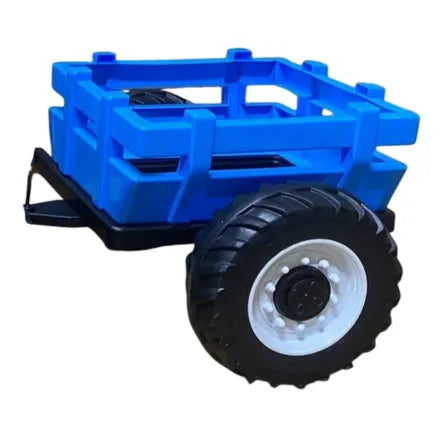 Blue Trailer and Hitch for T7 New Holland Tractor