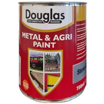 Douglas Metal and Agri Paint Stoneleigh Grey