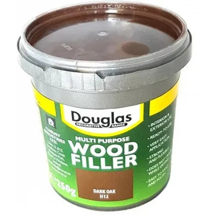 Douglas Multi Purpose Wood Filler Dark Oak 250ml