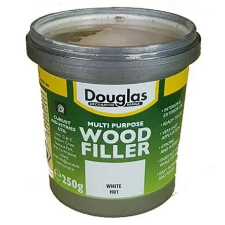 Douglas Multi Purpose Wood Filler White 250g