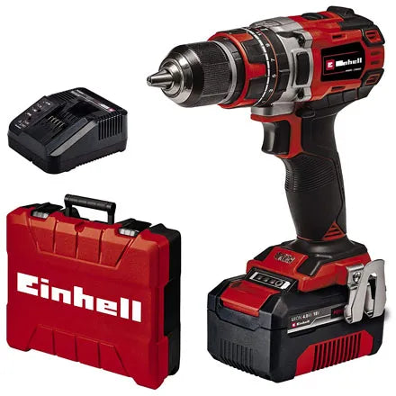 Einhell Power X-Change 18V Cordless Brushless 50Nm Combi Drill Kit