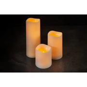 Flameless Pillar Candle- 3 Sizes
