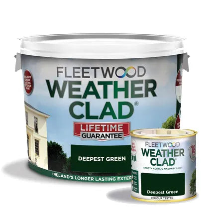Fleetwood Weather Clad Deepest Green Exterior Paint