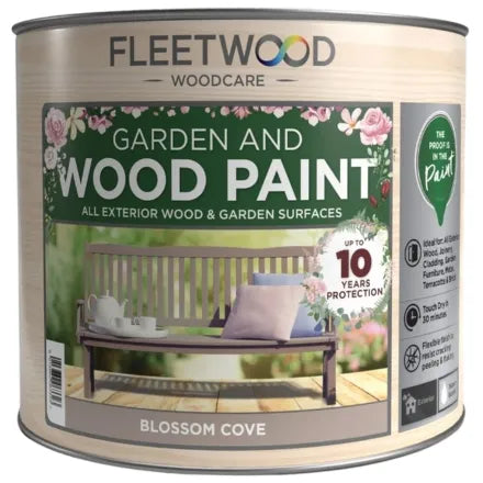 Fleetwood Garden and Wood 750ml Paint Blossom Cove