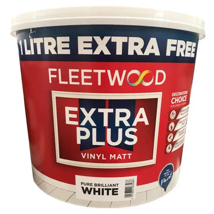 Fleetwood Extra Plus Matt 10 Ltr + 1 Ltr Free