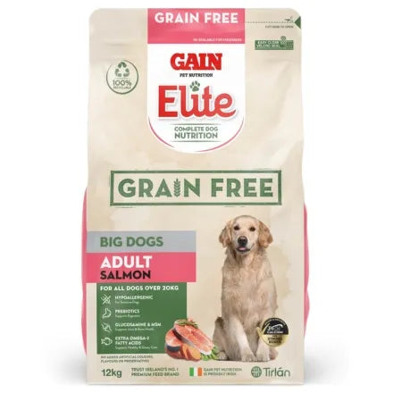 GAIN Elite GF Big Dogs Adult Salmon 12kg