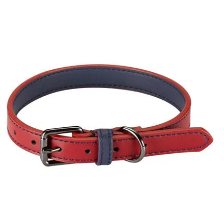 Luxe Leather Ruby WalkAbout Dog Collar