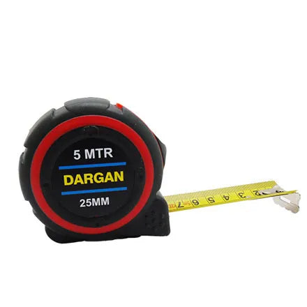 Dargan 5m Neon Rubber Grip Measuring Tape