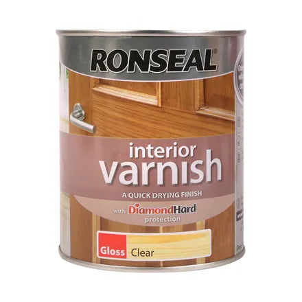 Ronseal Interior Varnish Clear Gloss