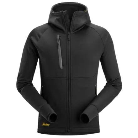 Snickers 8026 Polartec® Power Stretch® Full-Zip Hoodie Black