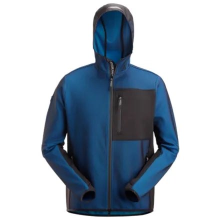Snickers 8044 Full Zip Midlayer Hoodie True Blue \ Black