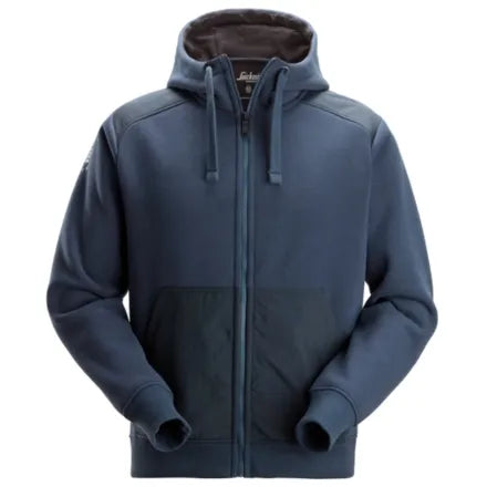 Snickers CORDURA® Tech Sweatshirt Full Zip Hoodie — Navy