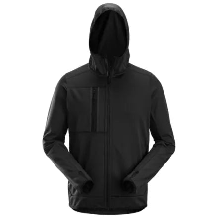 Snickers 8058 Full Zip Fleece Hoodie Black