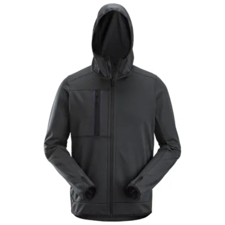 Snickers 8058 Full Zip Fleece Hoodie Steel Grey