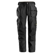 Snickers 6224 AllroundWork, Canvas+ Stretch Work Trousers+ HP Navy