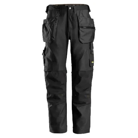 Snickers 6224 AllroundWork, Canvas+ Stretch Work Trousers+ HP Navy