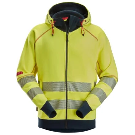 Snickers ProtecWork Arc Full Zip Hoodie High-Vis Class 3/2 2866