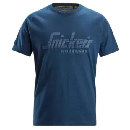 Snickers Workwear Logo t-shirt in Deep Blue