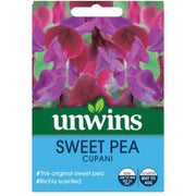 Unwins Sweet Peas " Cupani " Seeds