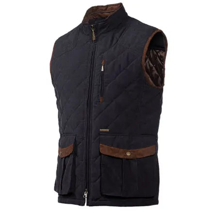 Baleno Thames Men's Quilted Gilet Navy