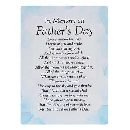 Graveside Cards - In Memory On Father’s Day