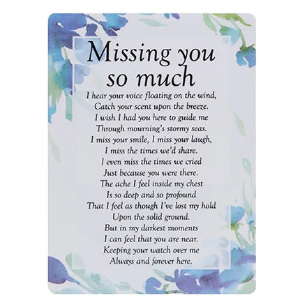 Graveside Cards - Missing You So Much