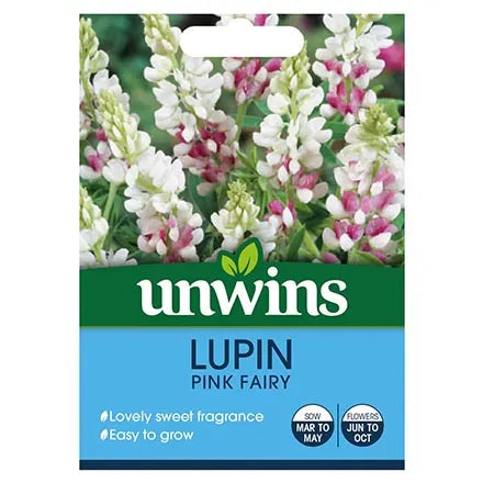 Unwins Lupin Pink Fairy Seeds