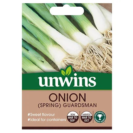 Unwins Spring Onion Guardsman Seeds