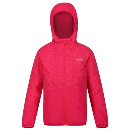 Regatta Kids' Volcanics VII Reflective Waterproof Pink Potion