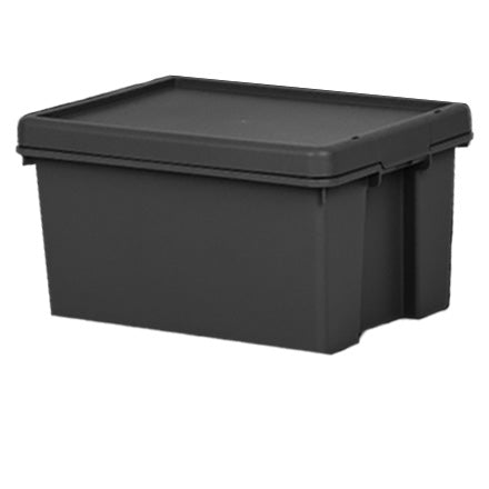 Wham Bam Heavy Duty Box & Lid-Black-Upcycled