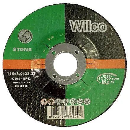 Wilco Stone Cutting Disc D/C