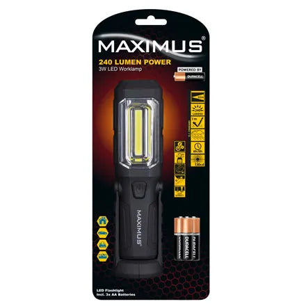 Maximus LED Worklamp 3w 240  Lumen