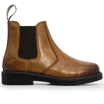 Xpert Heritage Wrangler Junior Dealer Boots Tan