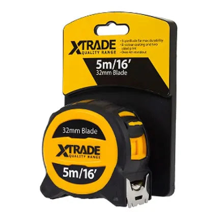 XTrade Pro 2pc Handsaw and 5M Tape Measure Set