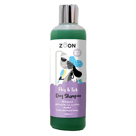 Zoon Flea & Tick Dog Shampoo 300ml