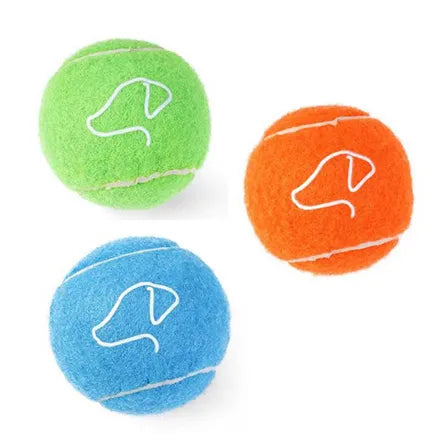 Zoon Pooch Dog Toy Tennis Balls 3 Pack